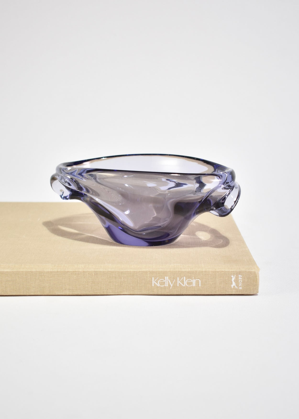 Lilac Blown Glass Bowl