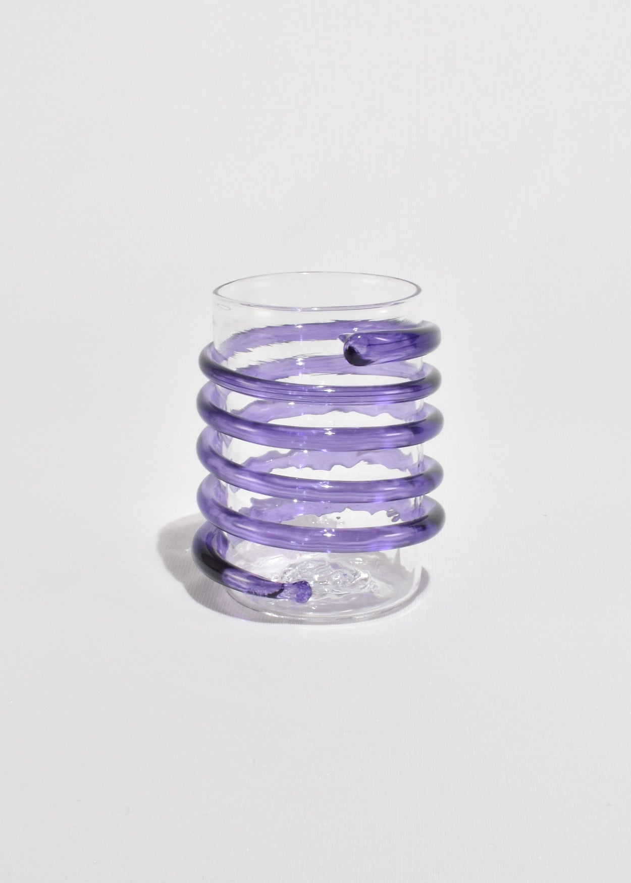 Handshake Spiral Cup in Purple