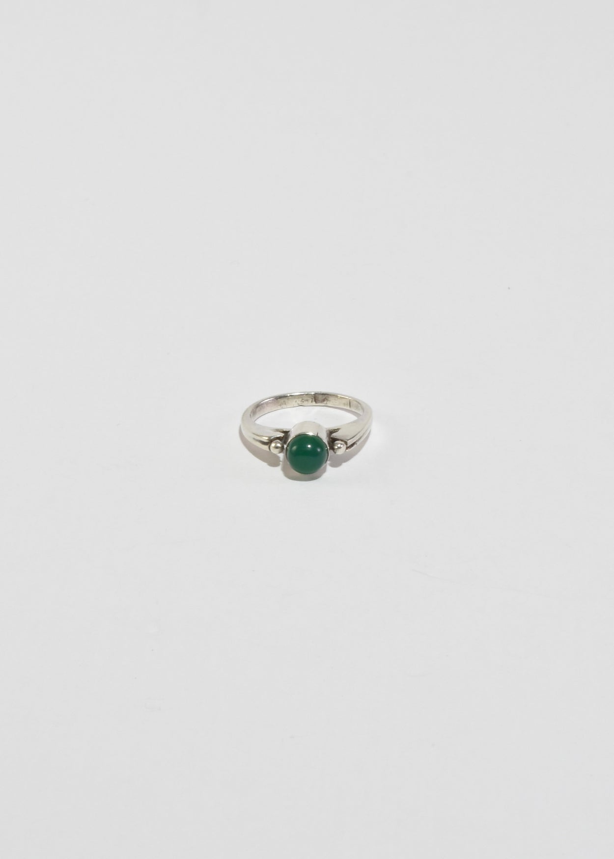 Round Jade Ring