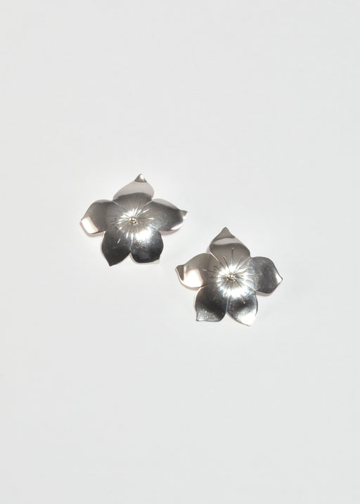Sterling Dogwood Earrings