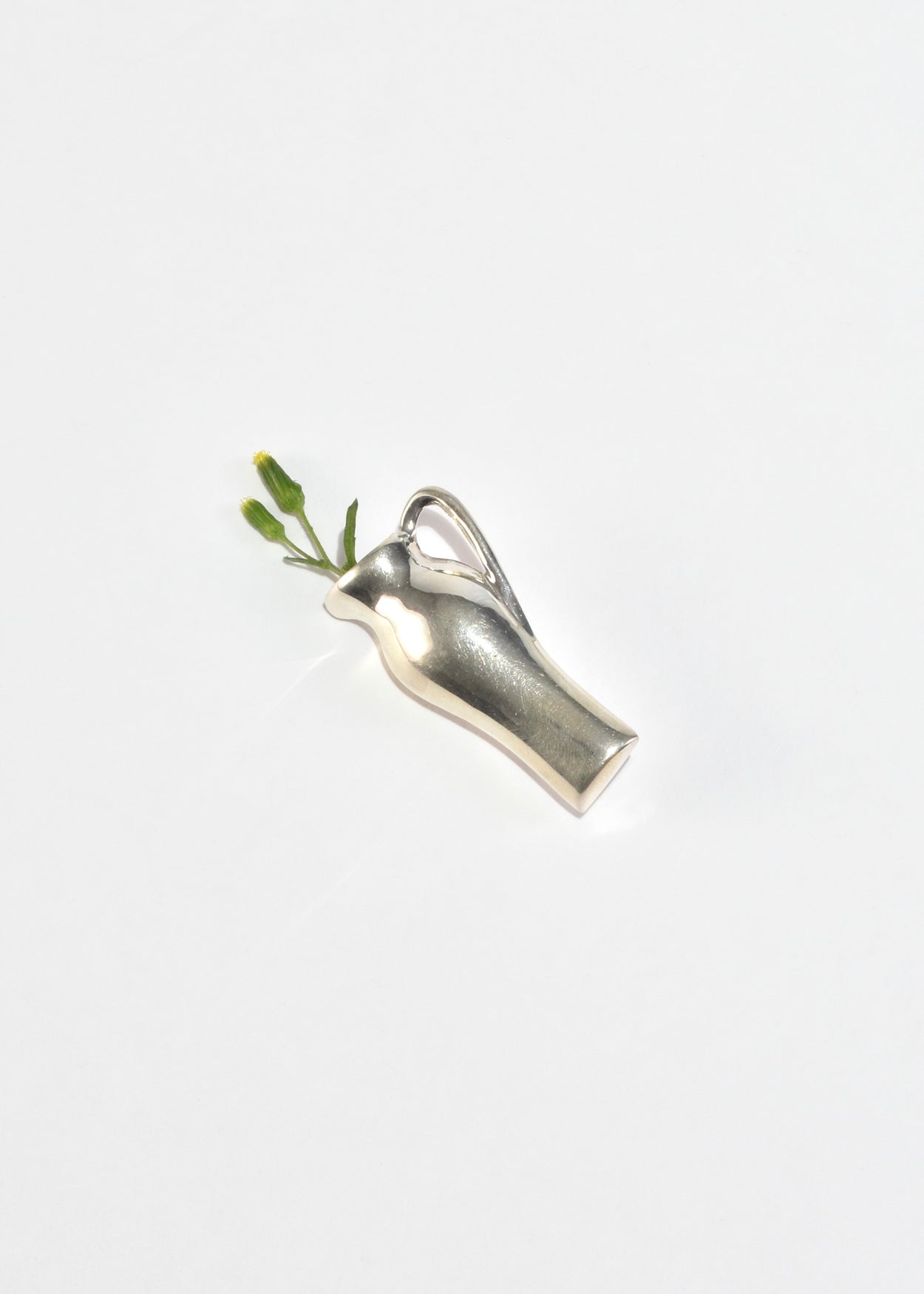 Sterling Pitcher Brooch