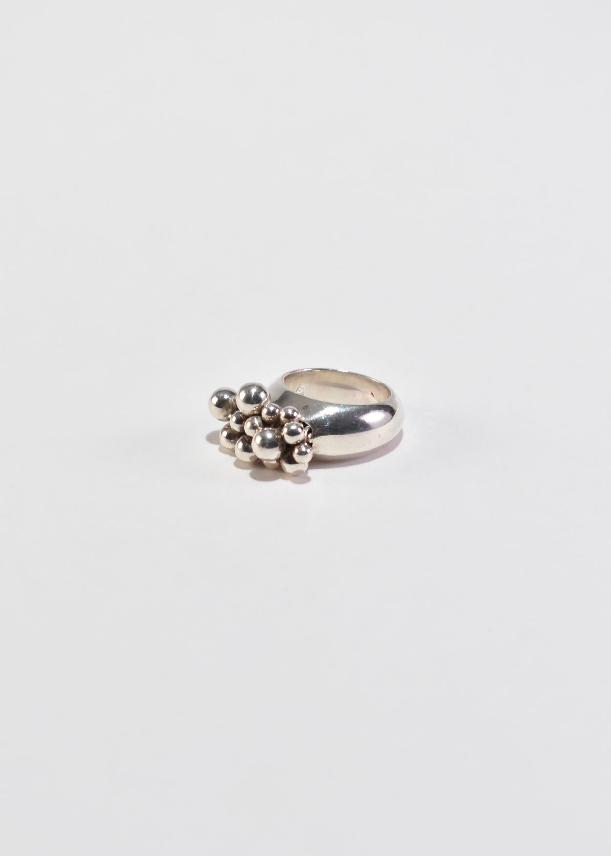 Beaded Cluster Ring