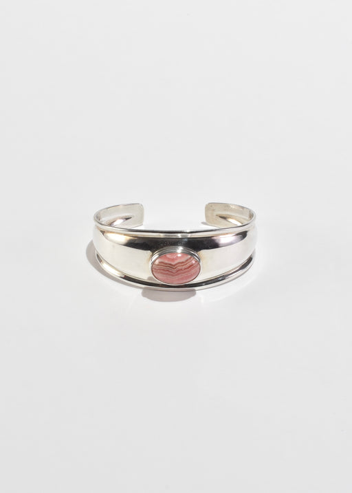 Rhodochrosite Cuff Bracelet