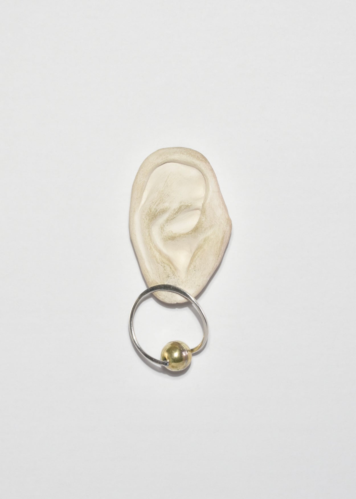 Curved Sphere Earrings