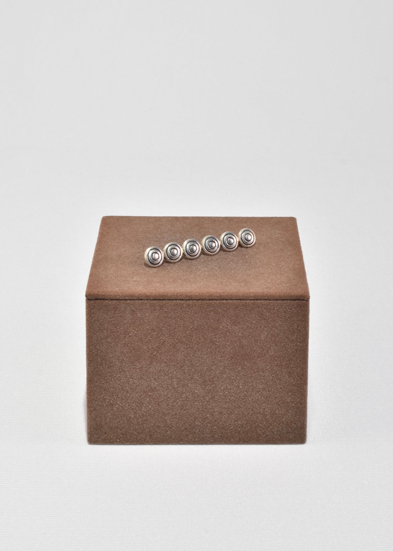 Sterling Circles Brooch