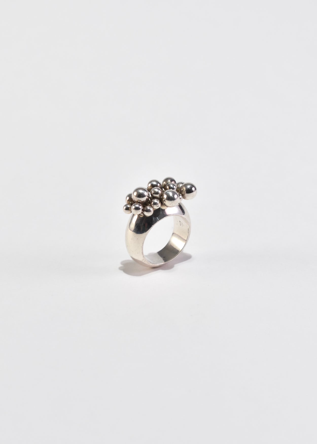 Beaded Cluster Ring