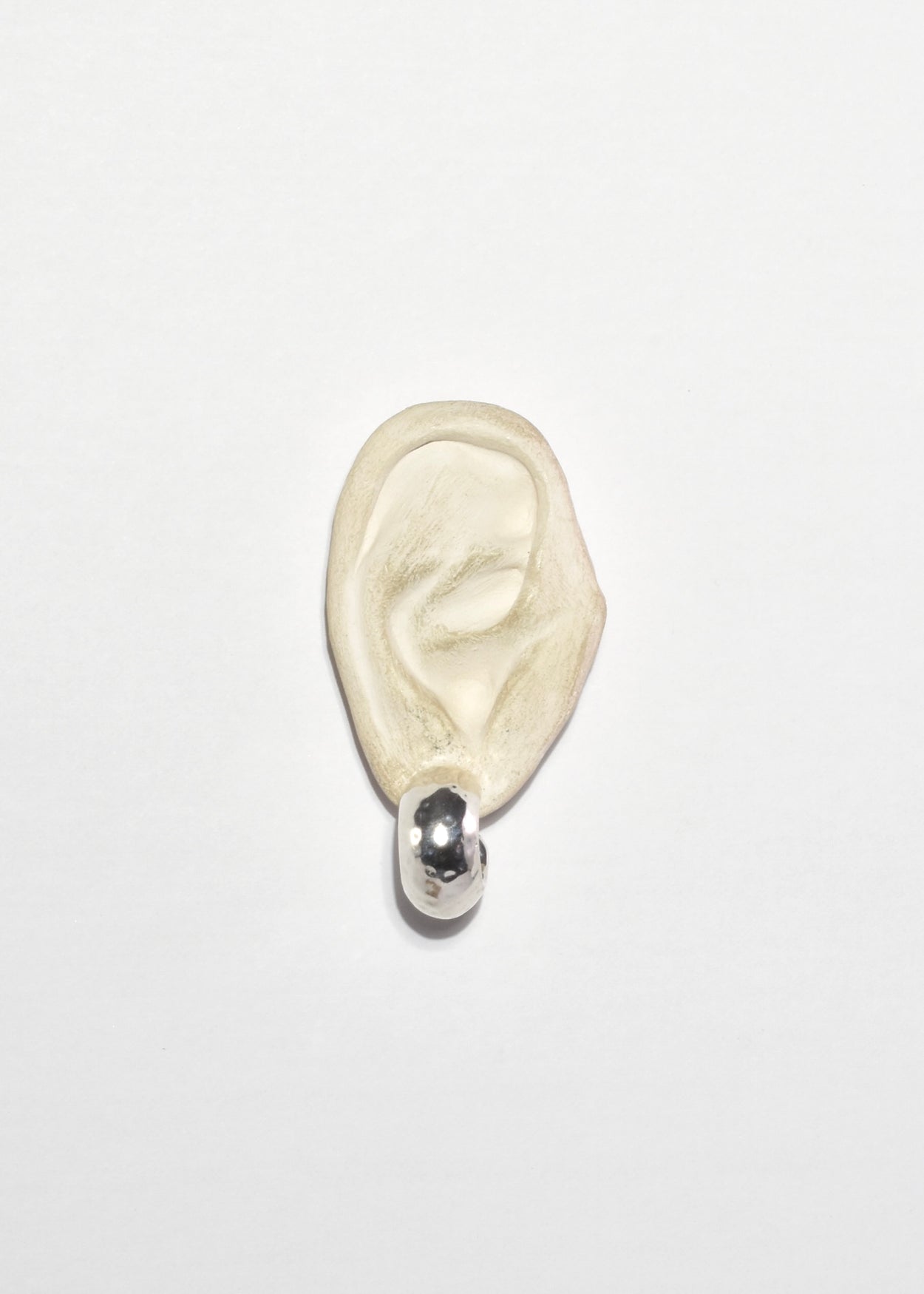 Hammered Hoop Earrings