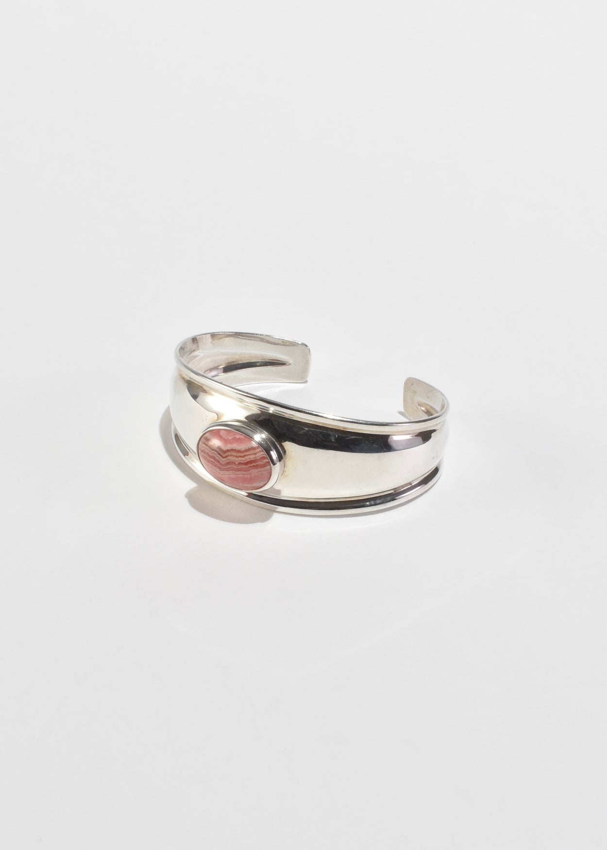 Rhodochrosite Cuff Bracelet
