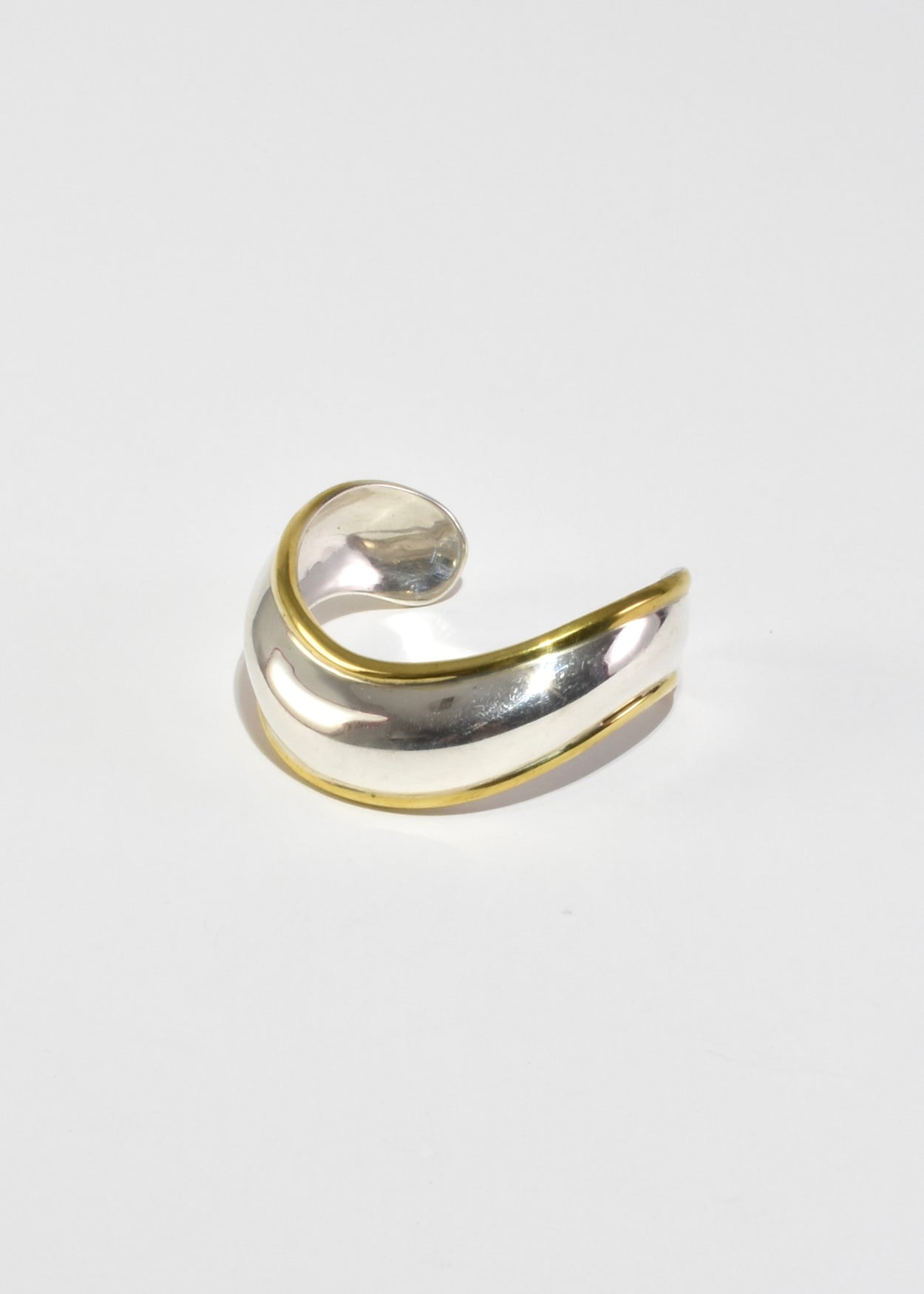 Two-Tone Cuff Bracelet