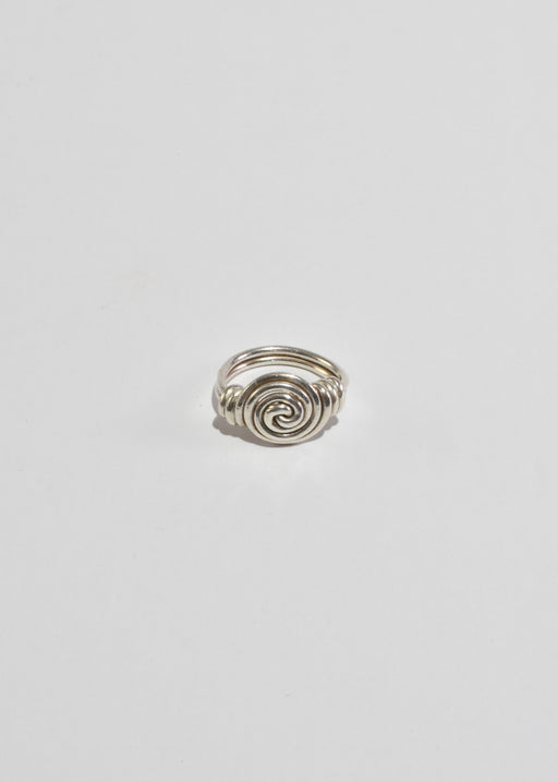 Spiral Sterling Ring