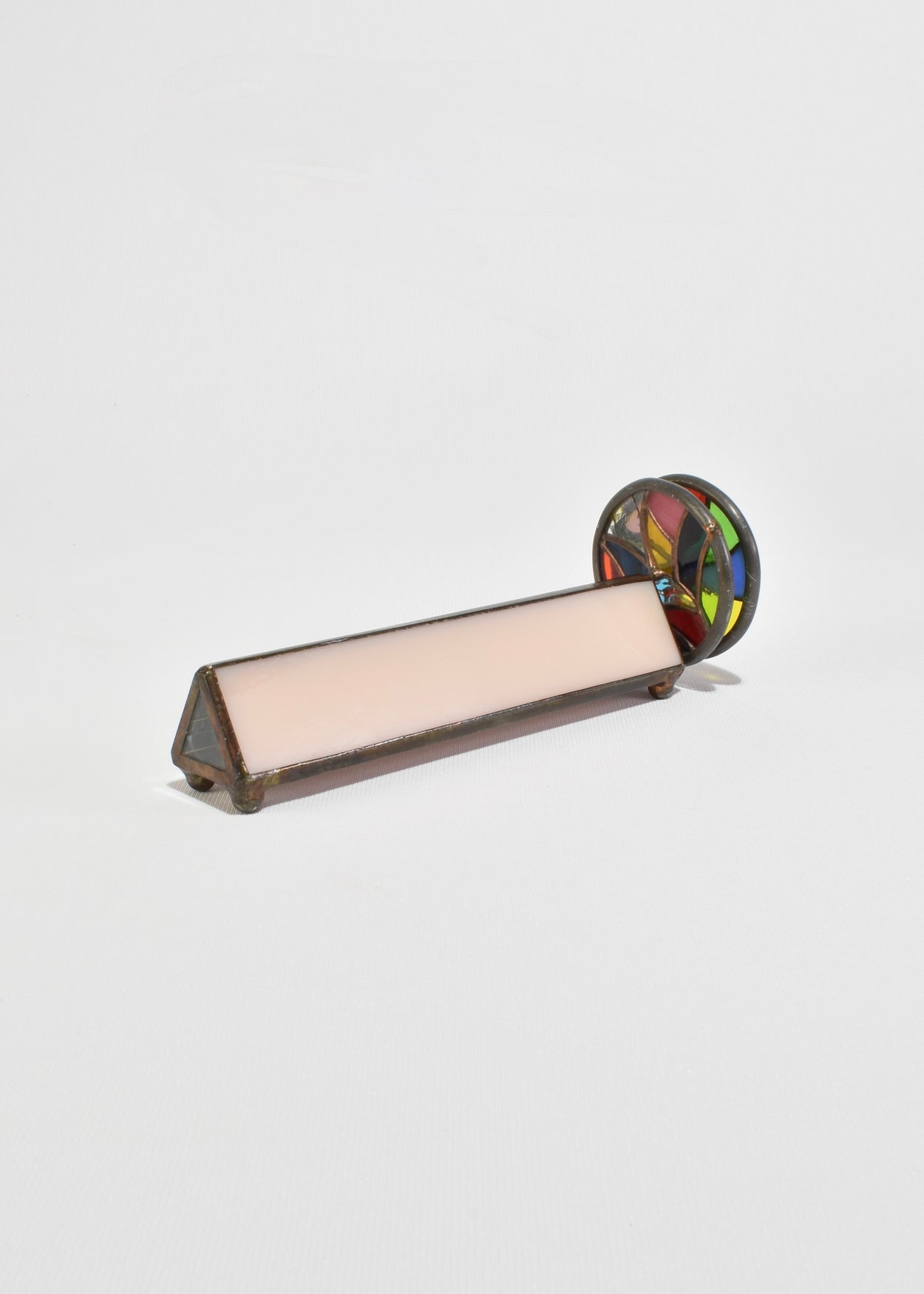 Pink Art Glass Kaleidoscope