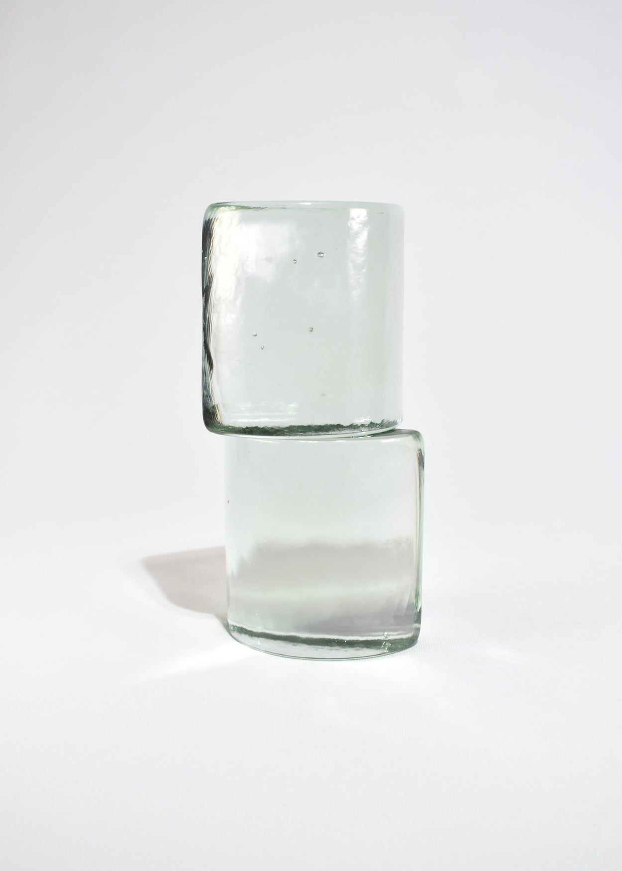 Half Moon Glass Bookends