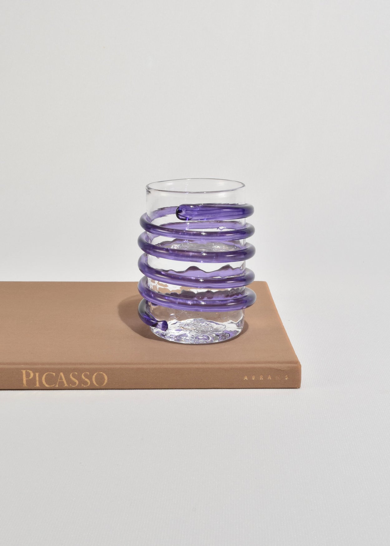 Handshake Spiral Cup in Purple