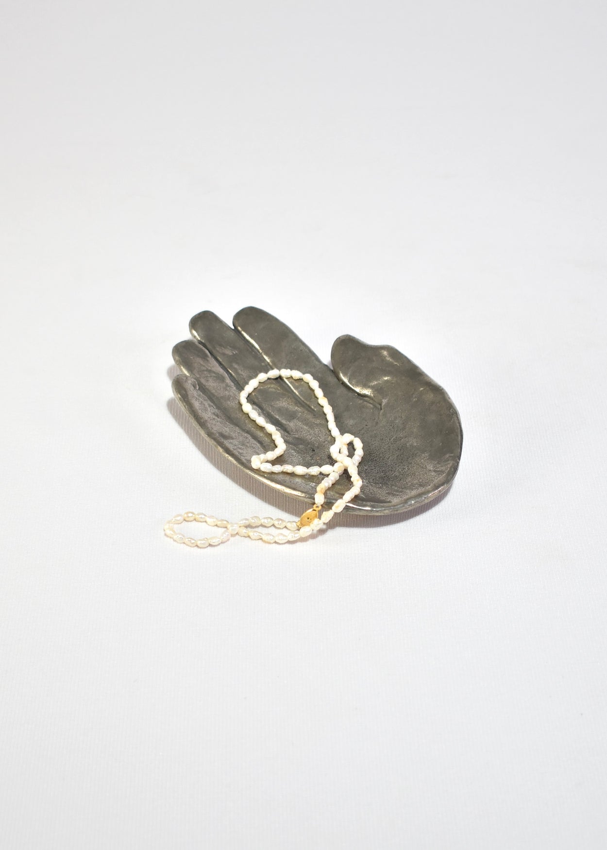 Pewter Hand Catchall