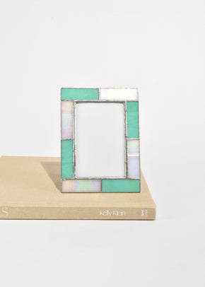 Green and Pink Picture Frame
