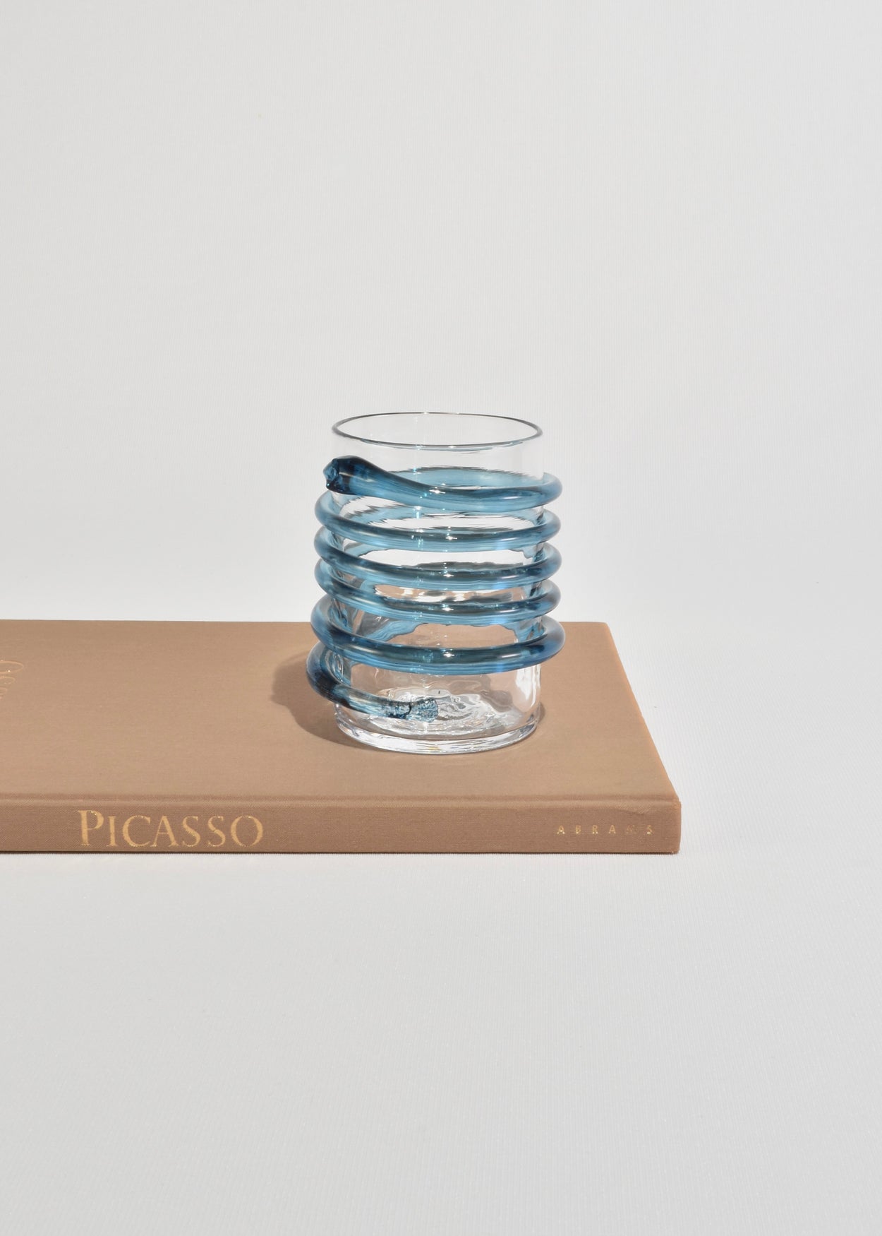 Handshake Spiral Cup in Teal