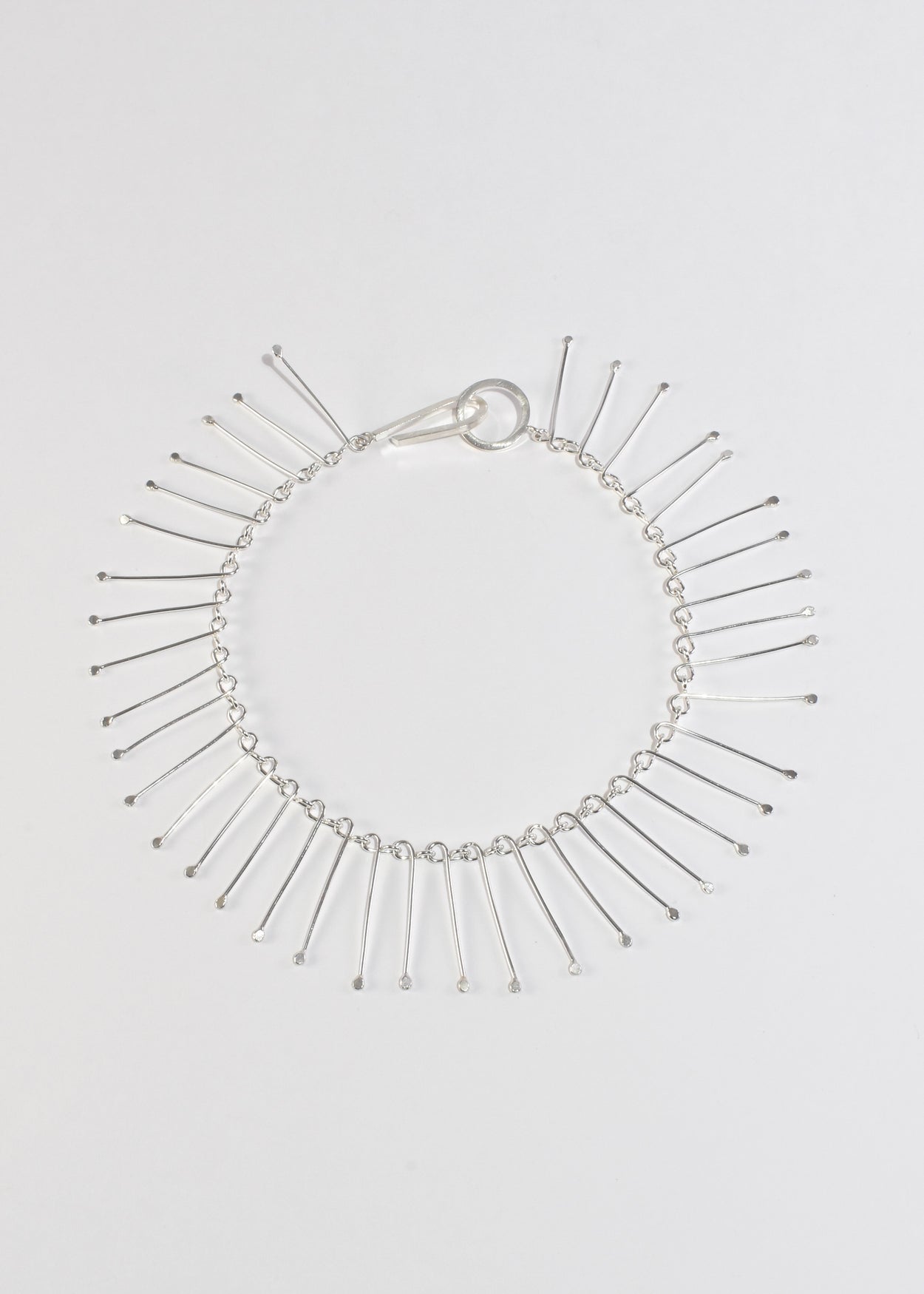 Sterling Spine Necklace