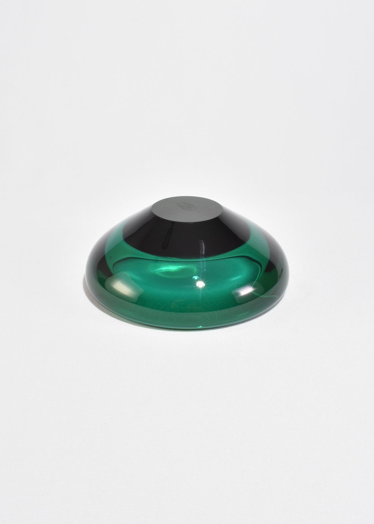 Teal Glass Bowl