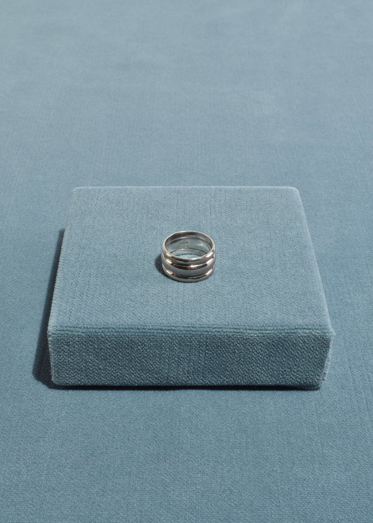 Ribbed Band Ring