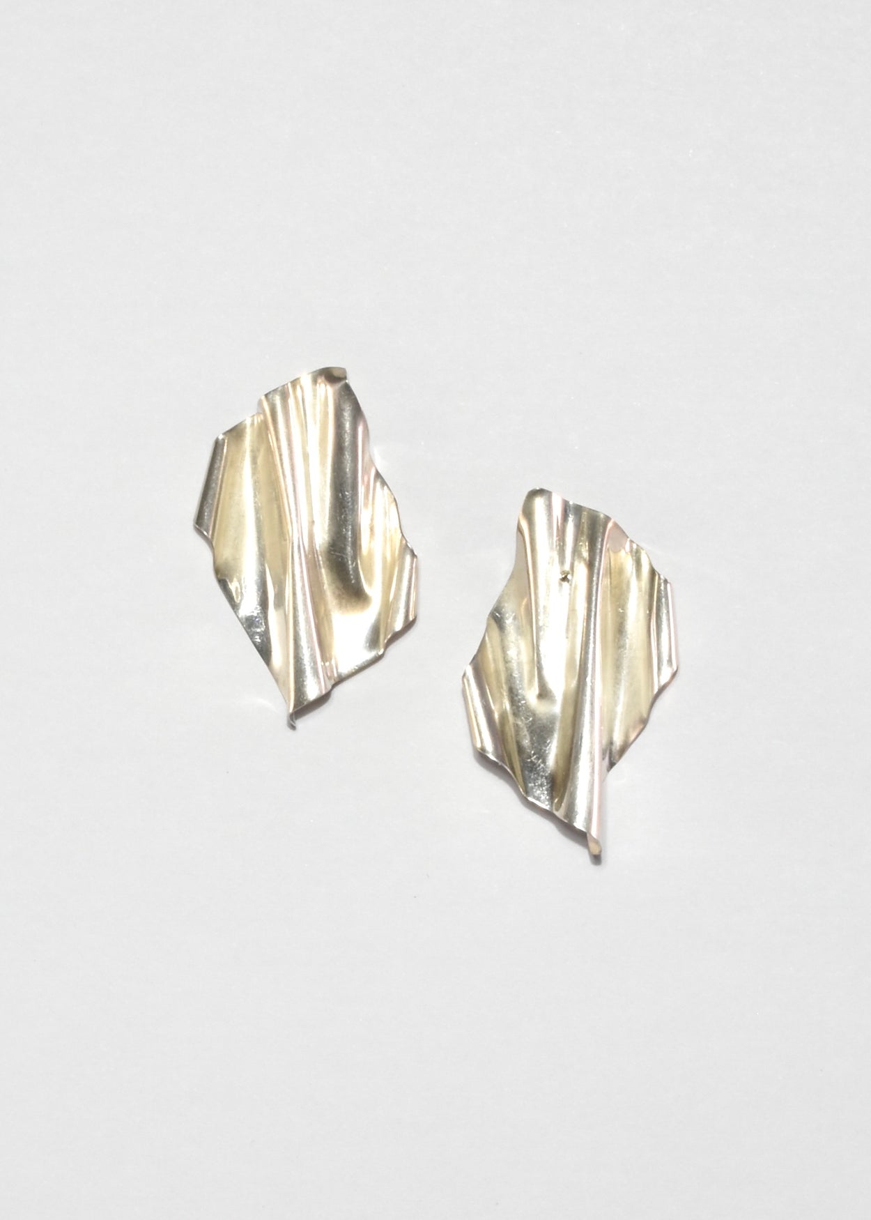 Sterling Ripple Earrings