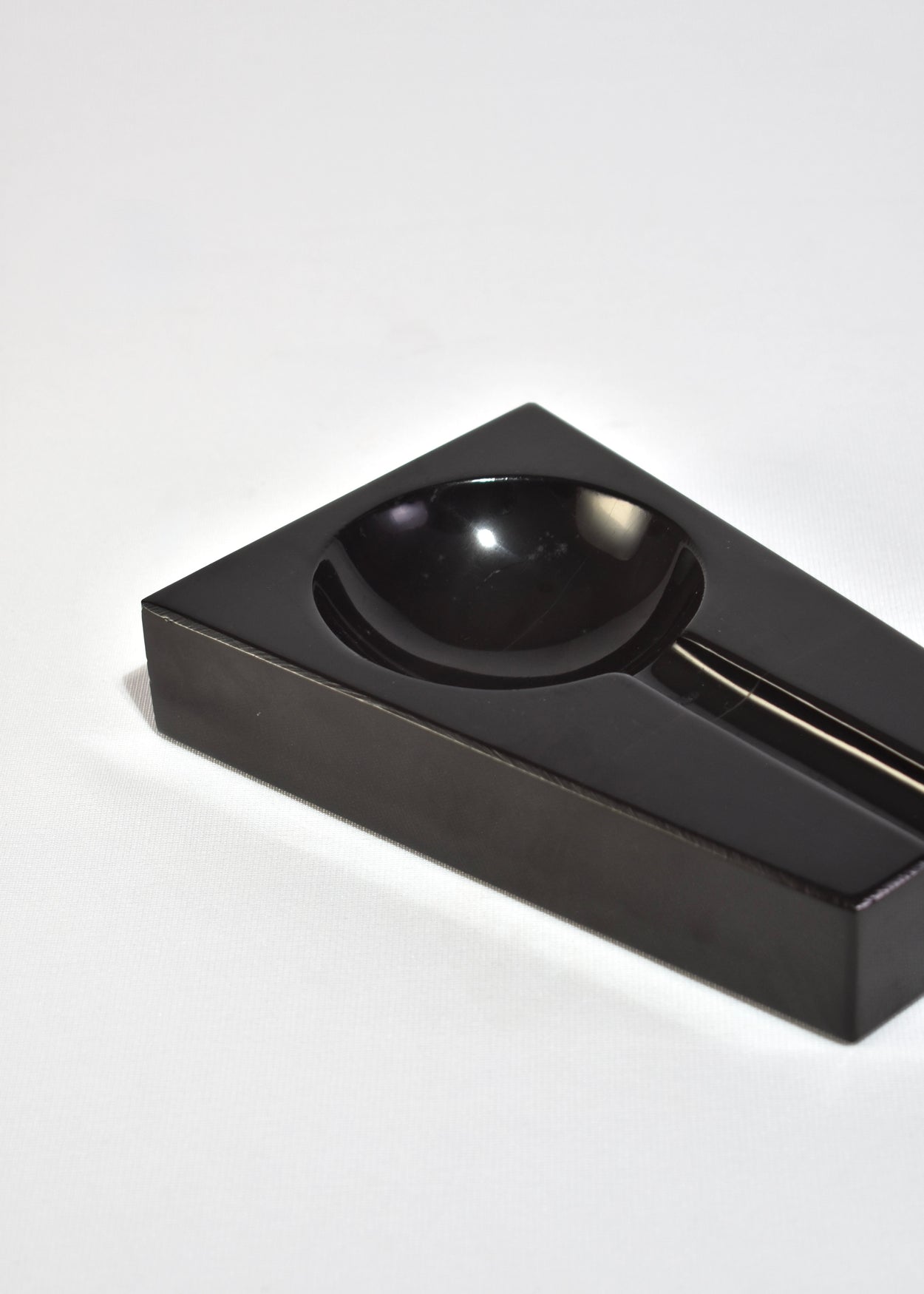 Black Marble Ashtray