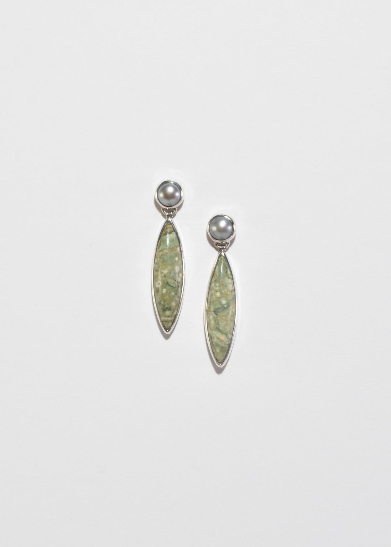 Pearl Serpentine Earrings