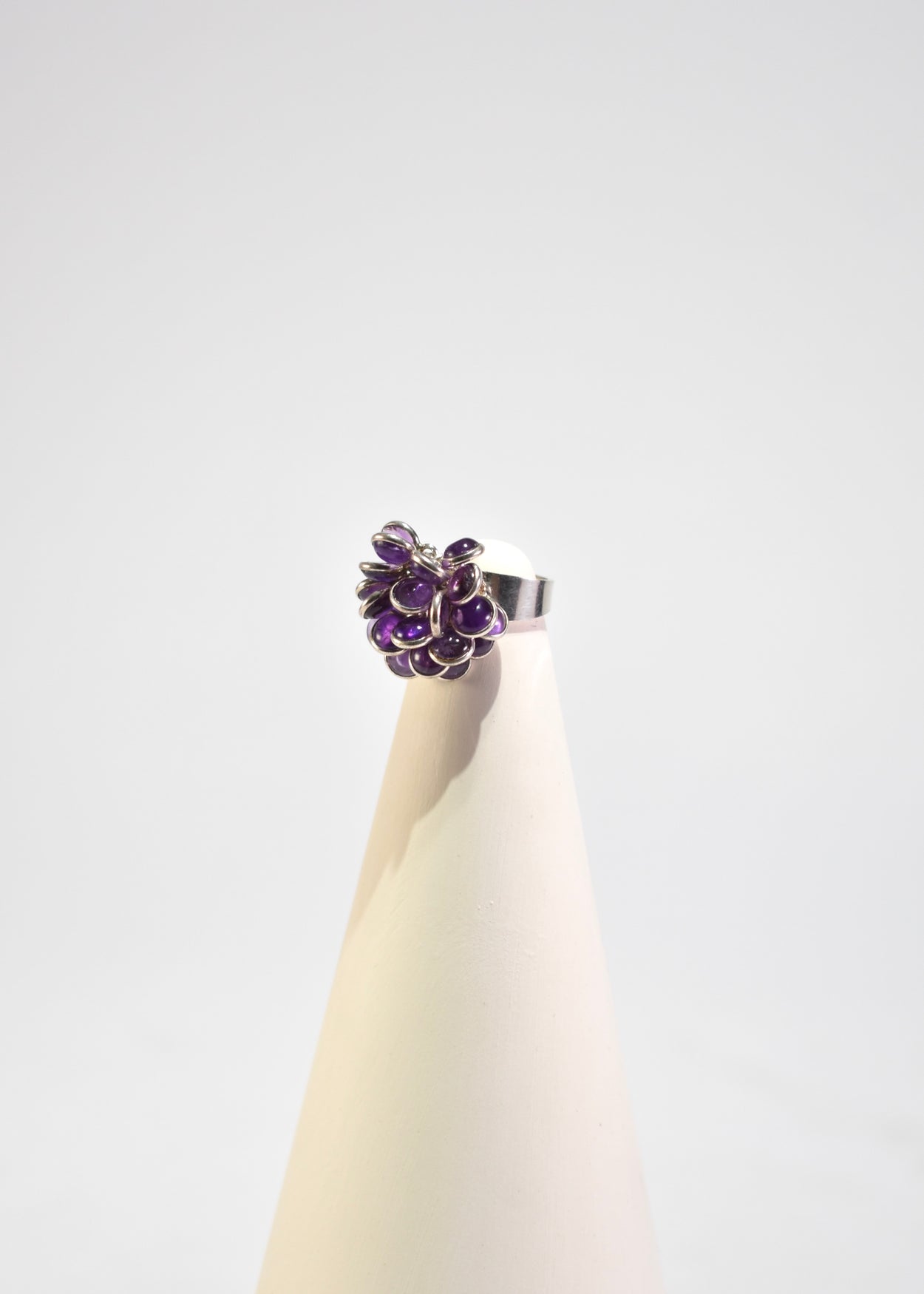 Amethyst Fringe Ring