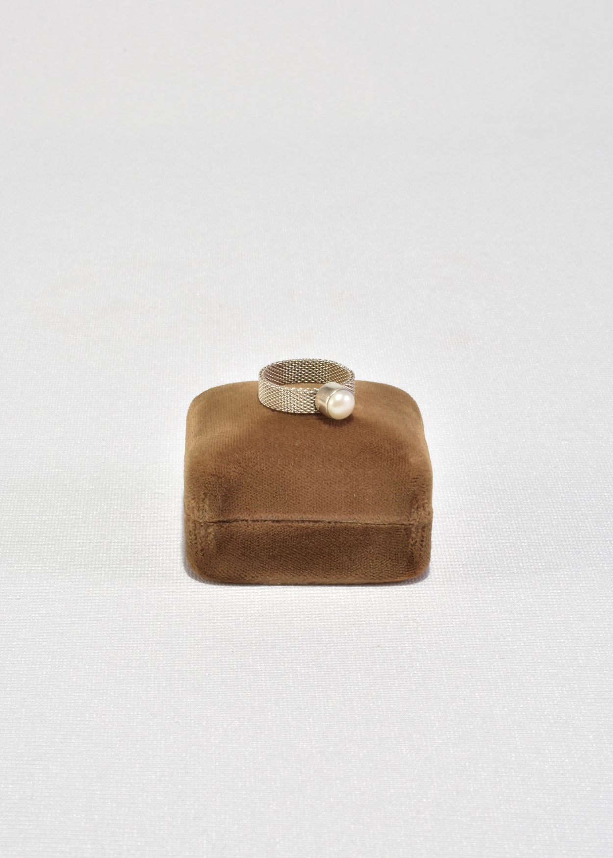 Pearl Mesh Ring