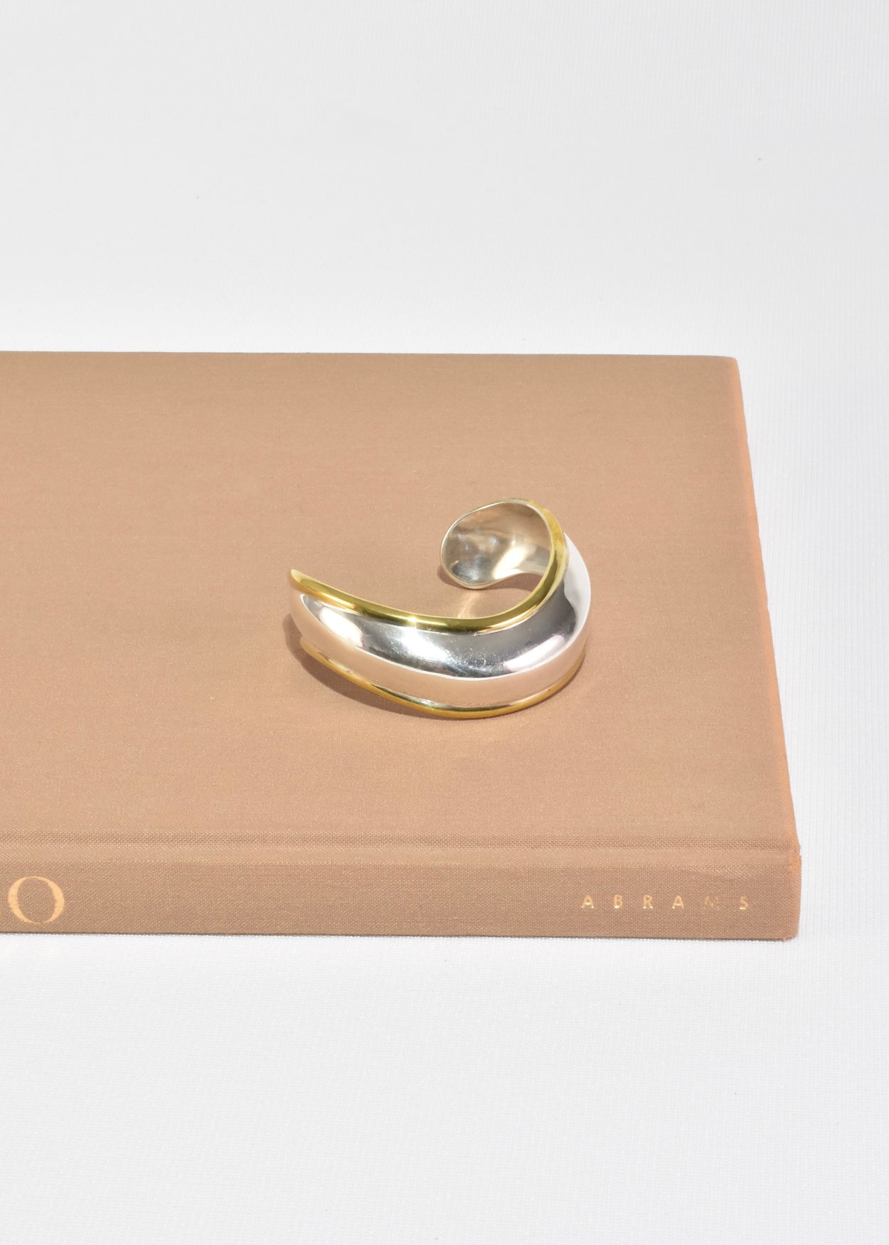 Two-Tone Cuff Bracelet