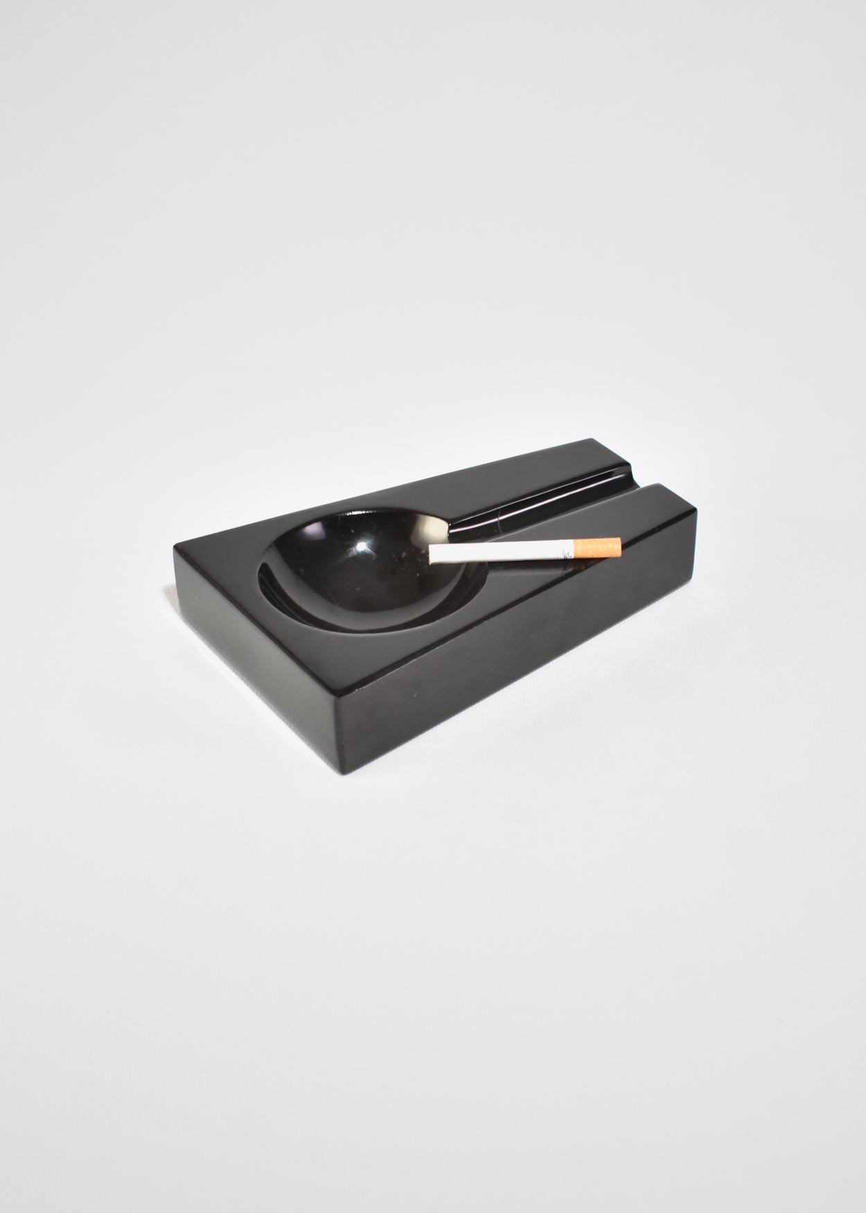 Black Marble Ashtray