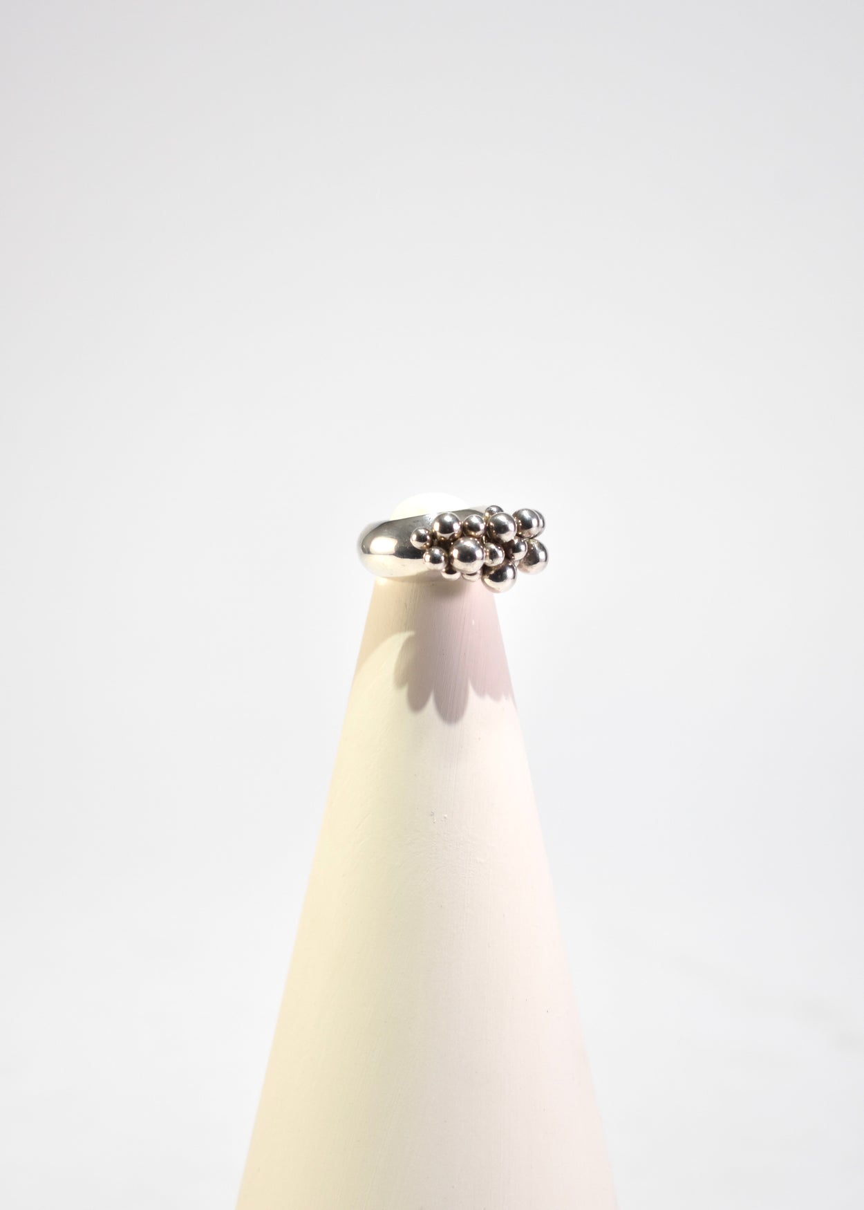 Beaded Cluster Ring