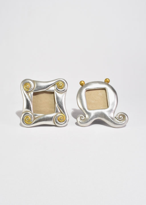 Scroll Picture Frames, Set of Two