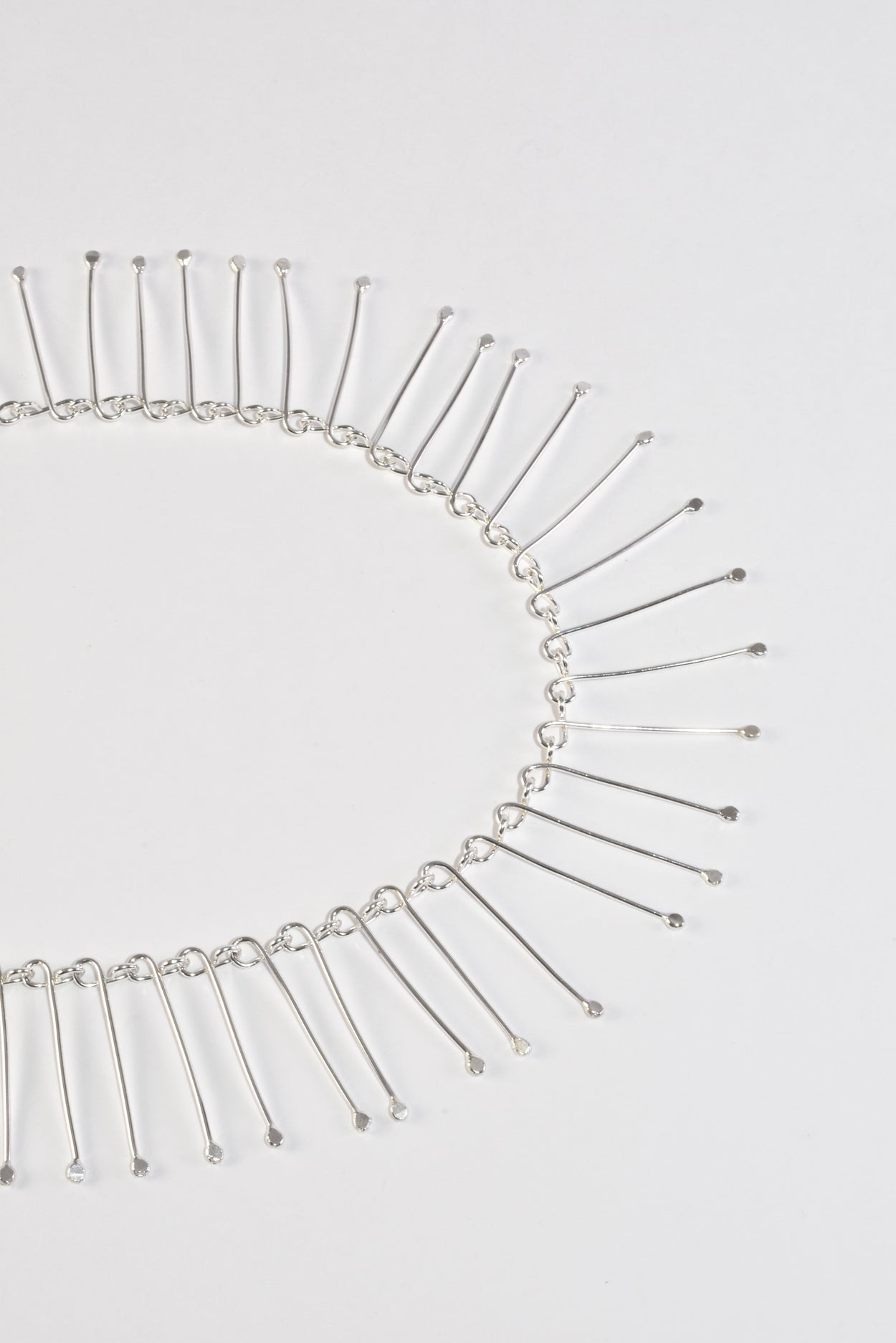 Sterling Spine Necklace