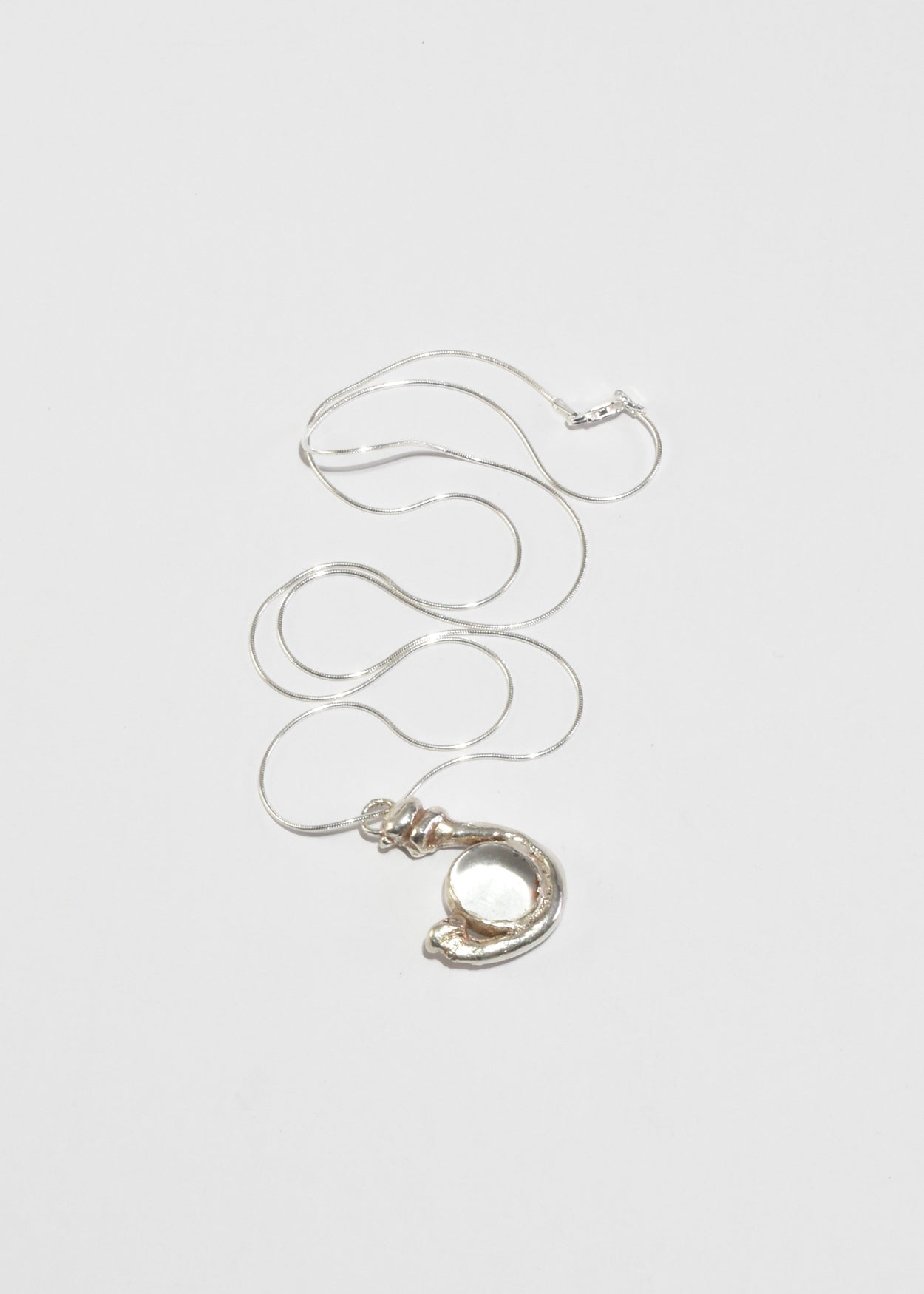 Glass Cabochon Pendant Necklace