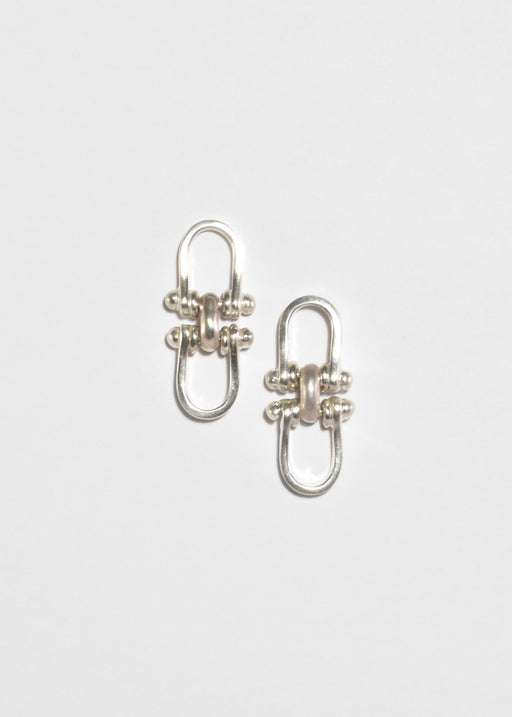 Curved Link Earrings