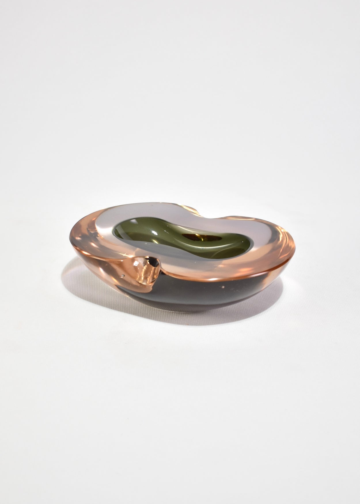 Sculptural Glass Catchall
