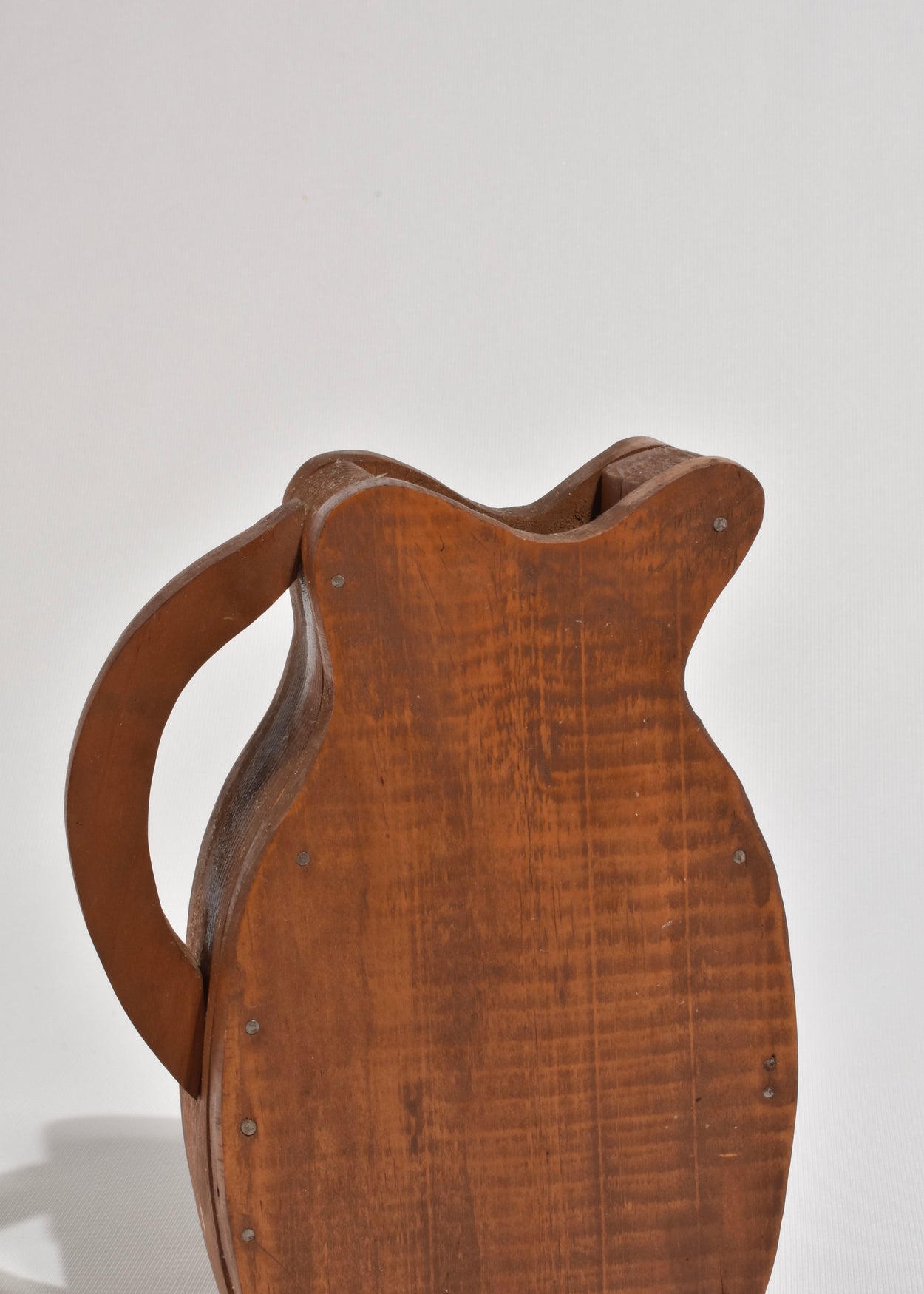 Sculptural Wooden Pitcher