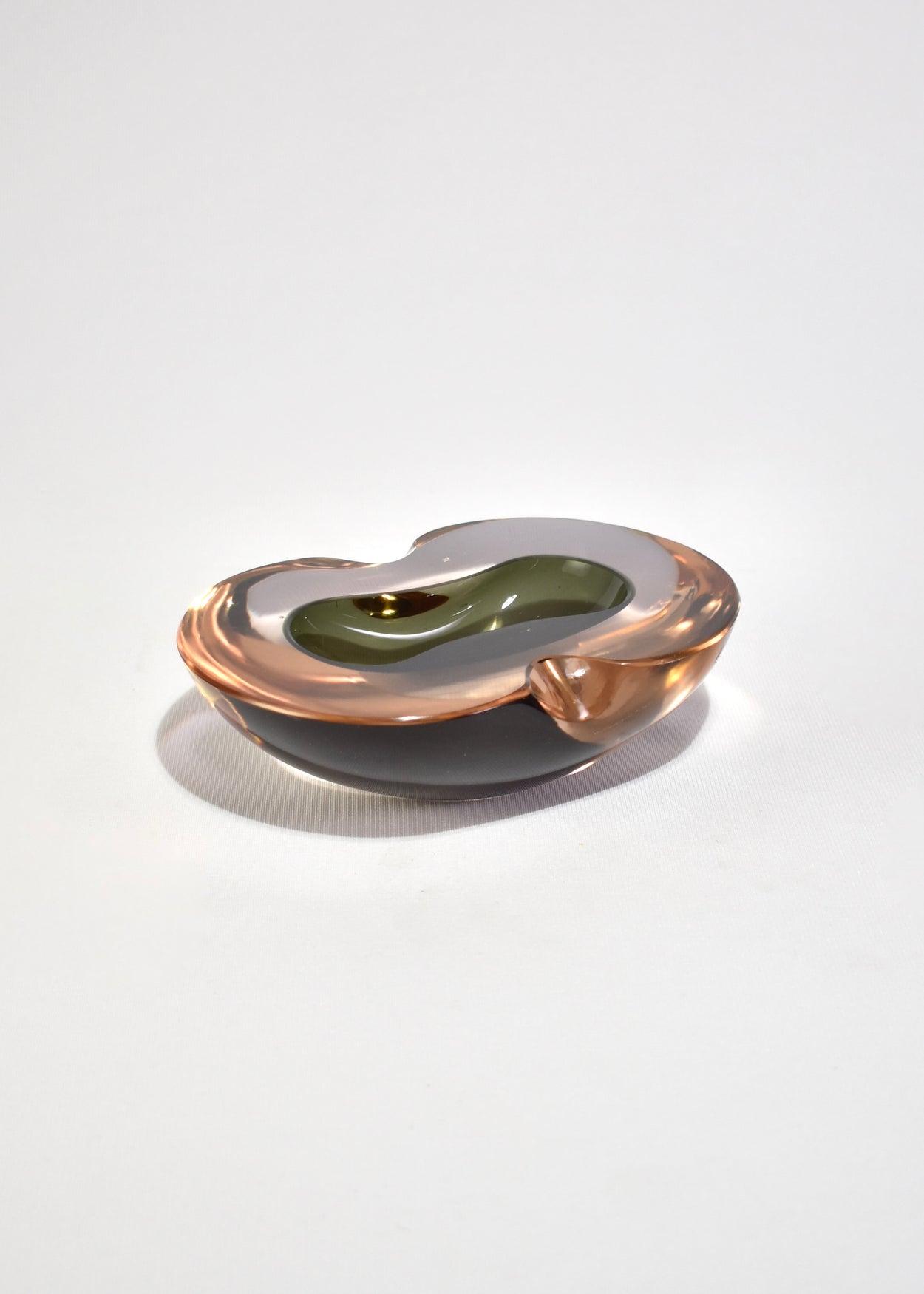 Sculptural Glass Catchall