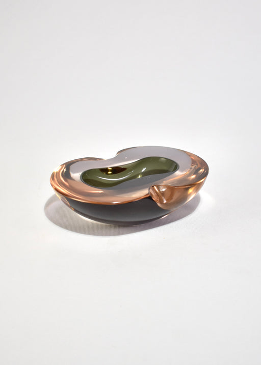 Sculptural Glass Catchall