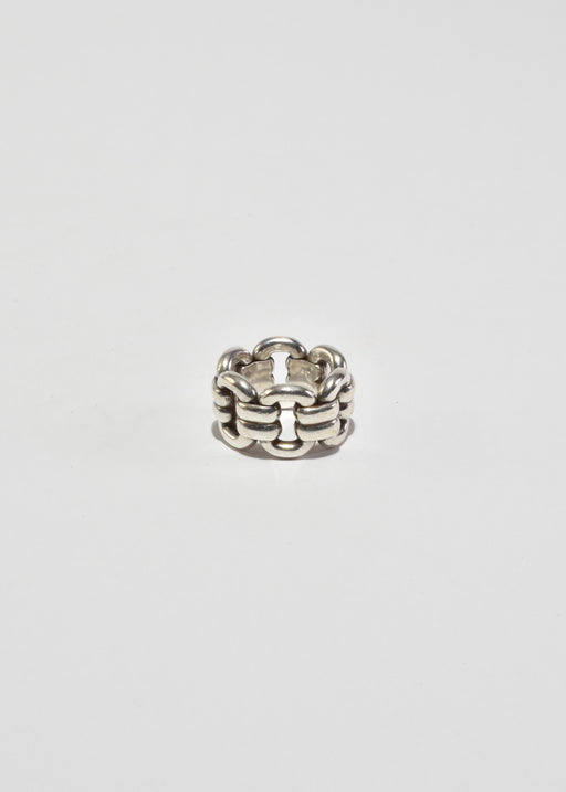 Sculptural Link Ring