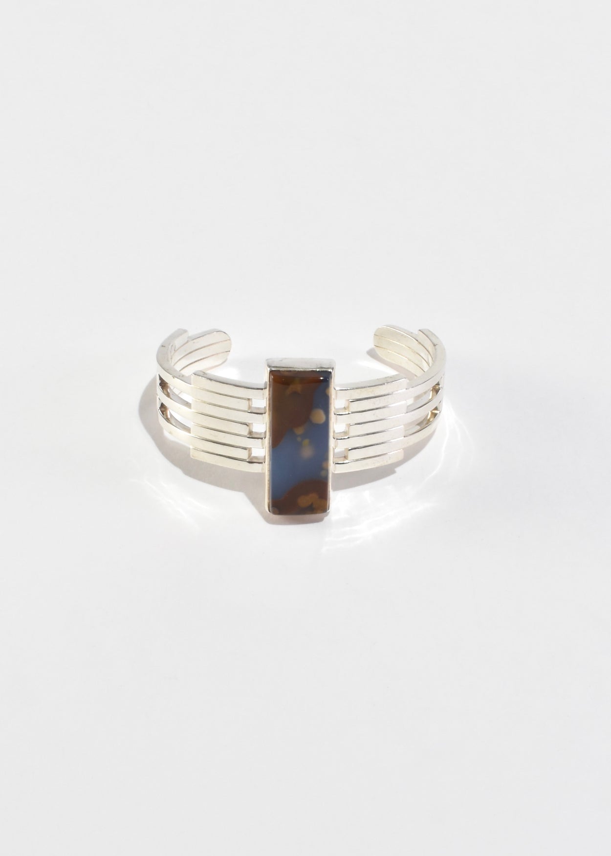 Deco Agate Cuff Bracelet