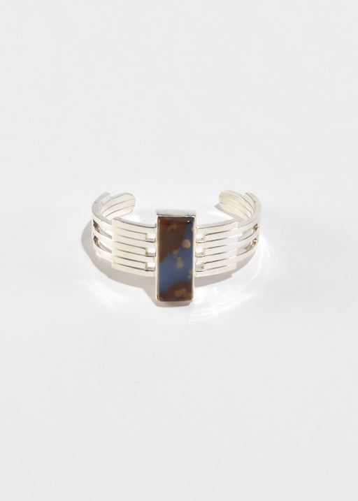 Deco Agate Cuff Bracelet