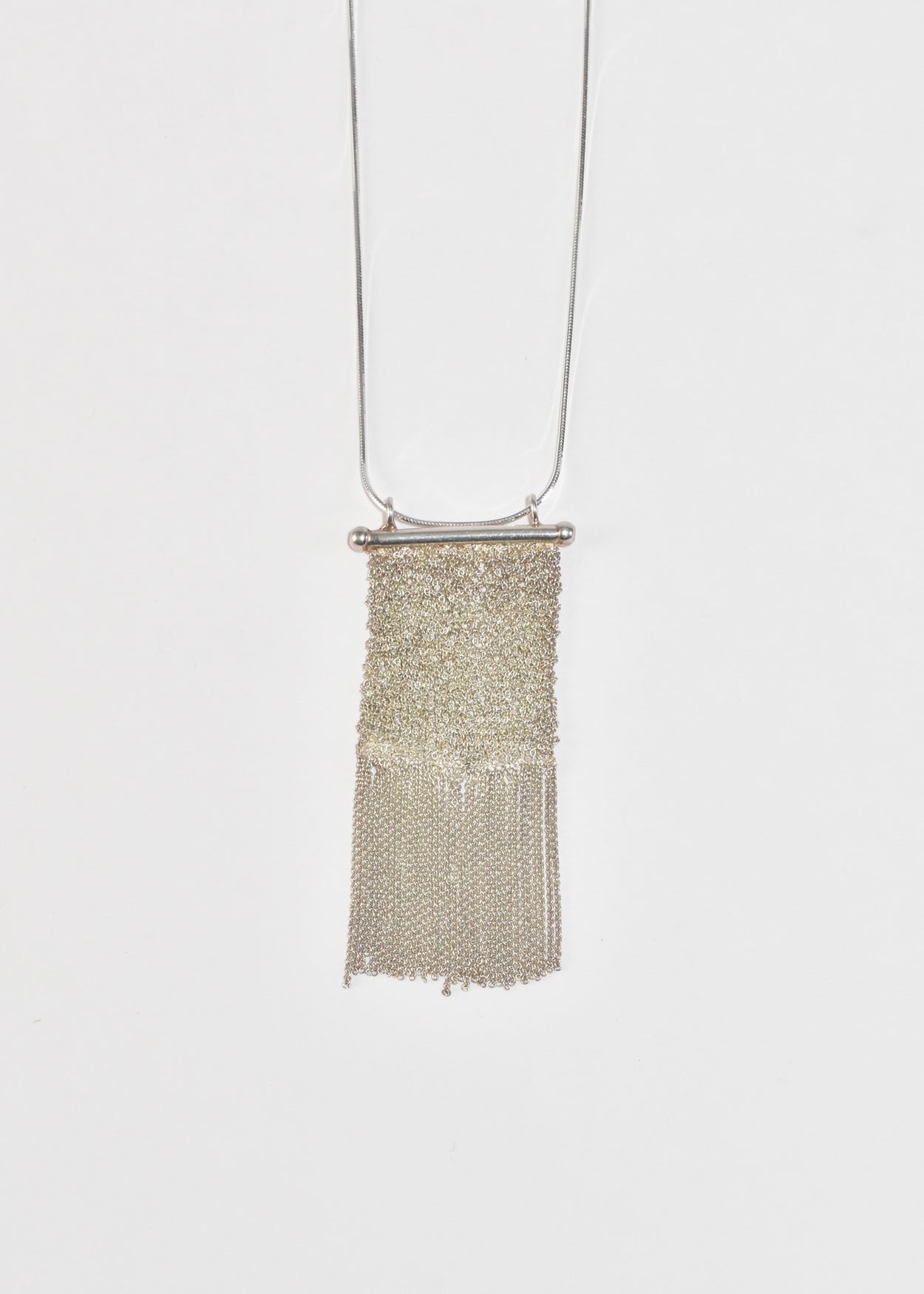 Fringe Pendant Necklace