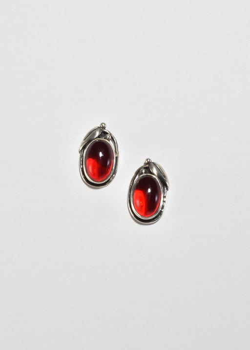 Cherry Amber Earrings