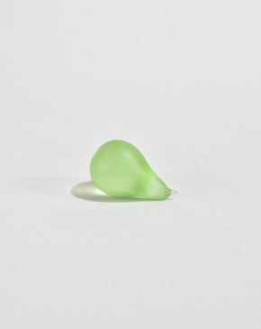Glass Pear in Lime