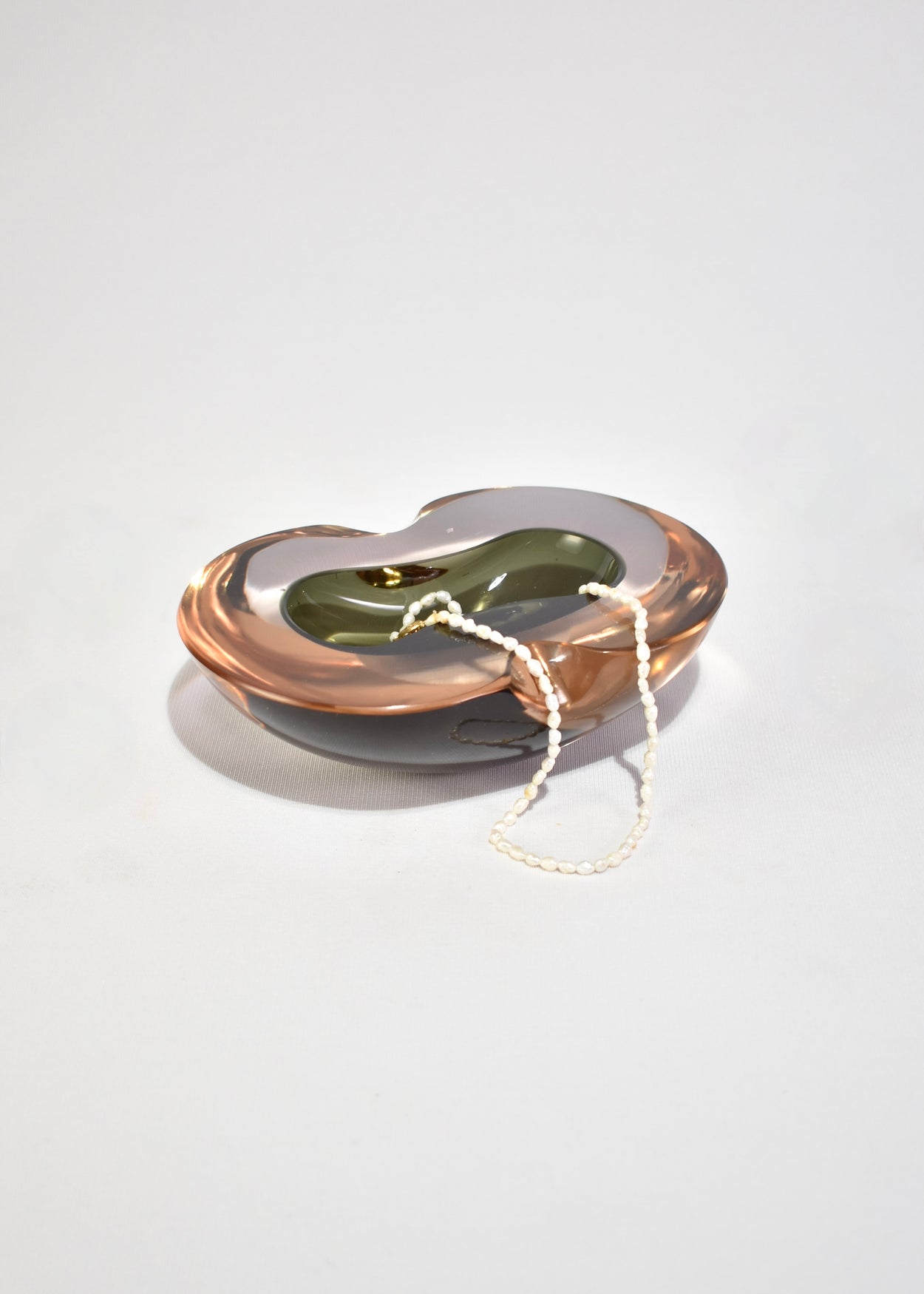 Sculptural Glass Catchall