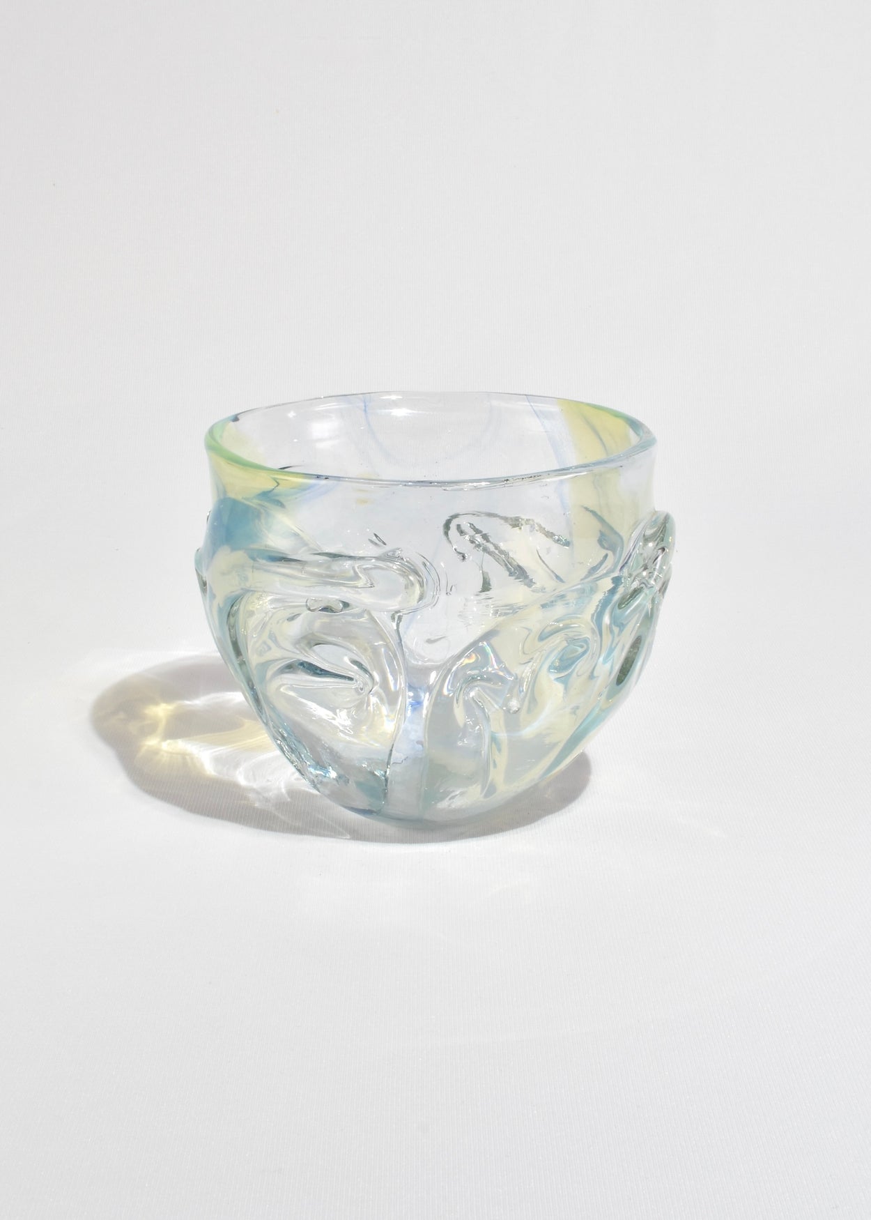 Opalescent Blown Glass Bowl
