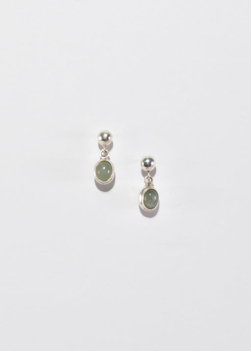 Sterling Aventurine Earrings