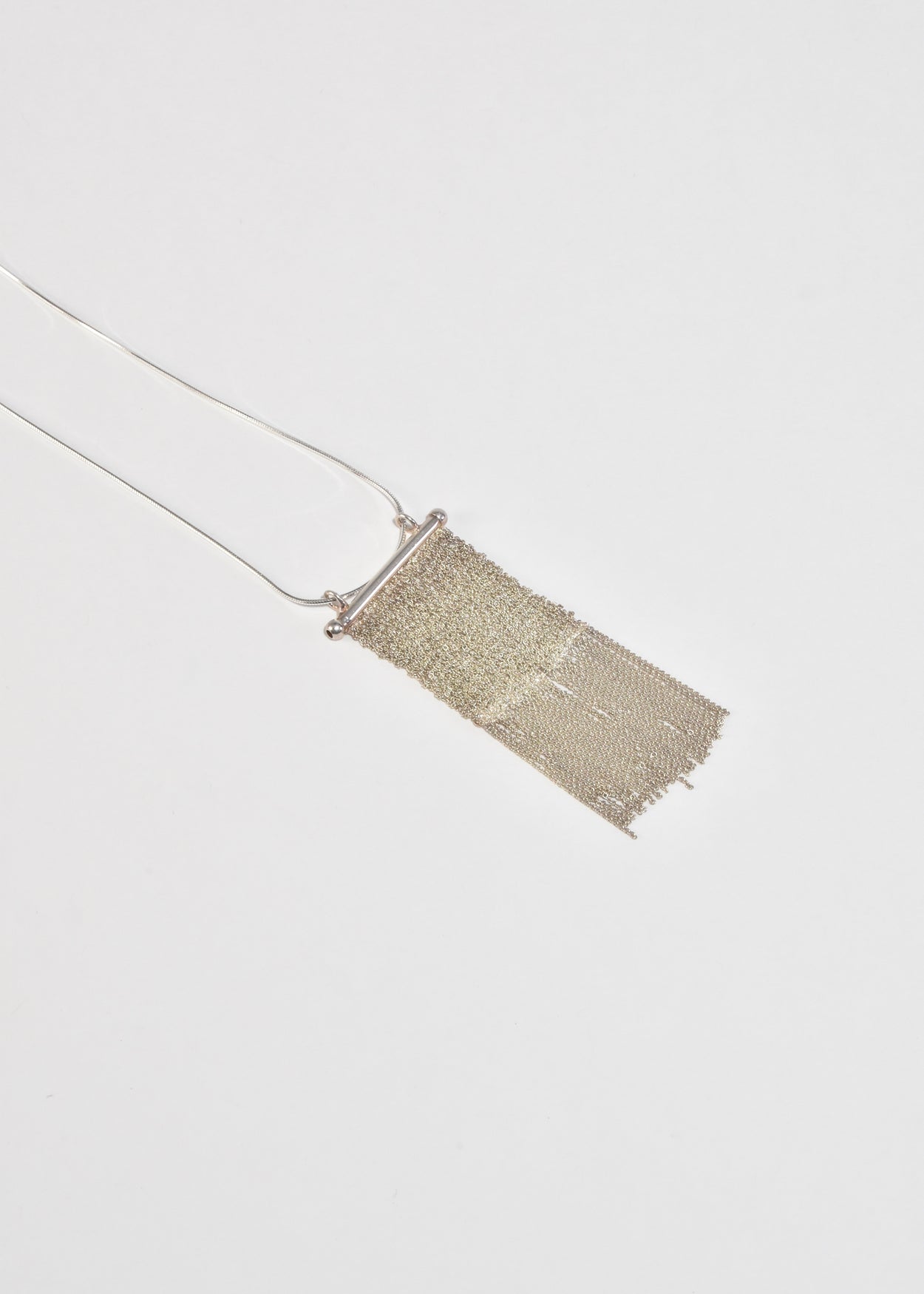 Fringe Pendant Necklace