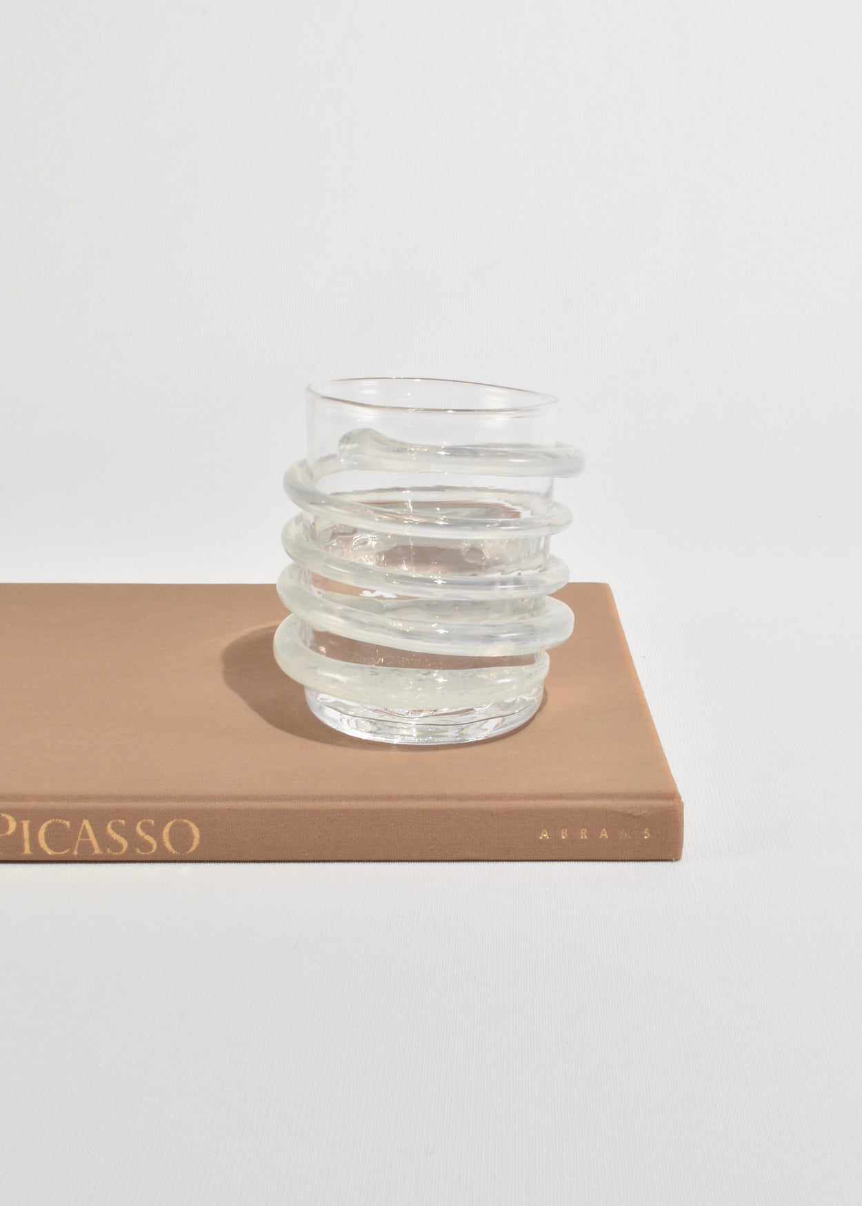 Handshake Spiral Cup in Opalescent